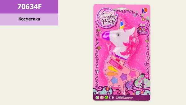 Косметика "Unicorn" 70634F (144шт/2) тіні,помада,пензлики,на планш. (шт.)