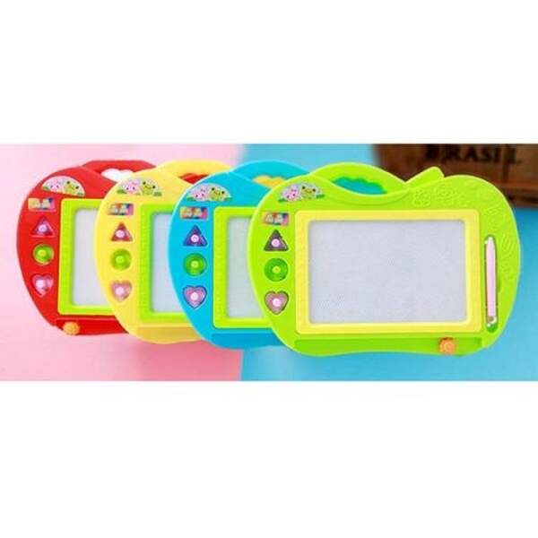 Досточка для малювання MMM-100-38 (72шт) 30-22см, кольорова, 3 штампи, 4 кольори, у пакеті, 32-27-2с (шт.)