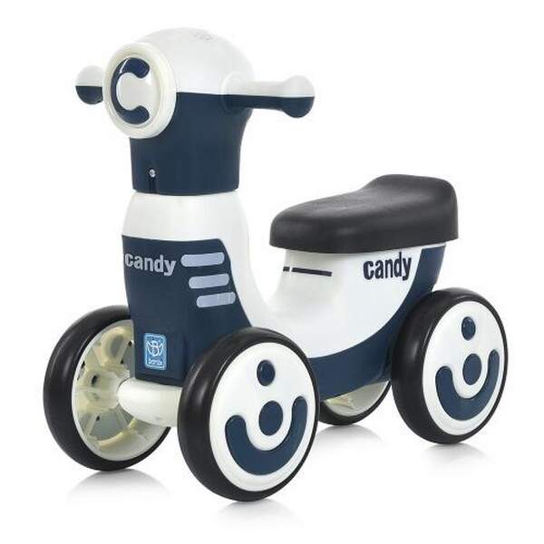 Каталка-толокар M 5855E-1 (1шт) музика, світло,EVA,TF,білий (шт.)