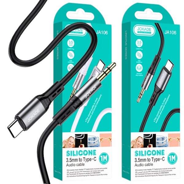 Кабель Аукс JOKADE 106 3.5мм - тайп-сі (шт.)