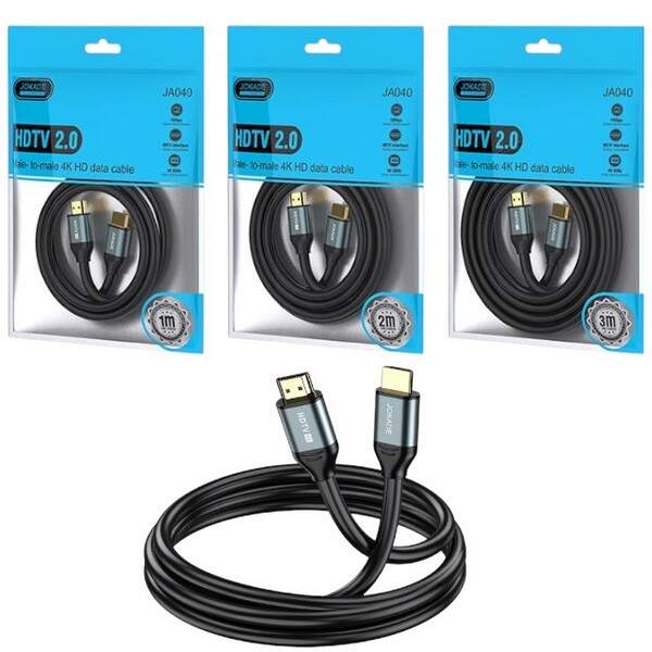 Кабель JOKADE 040 HDTV 2 метри чорний (шт.)