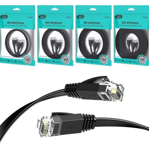 Мережевий кабель для інтернету JOKADE 042 5 метрів чорний (шт.)