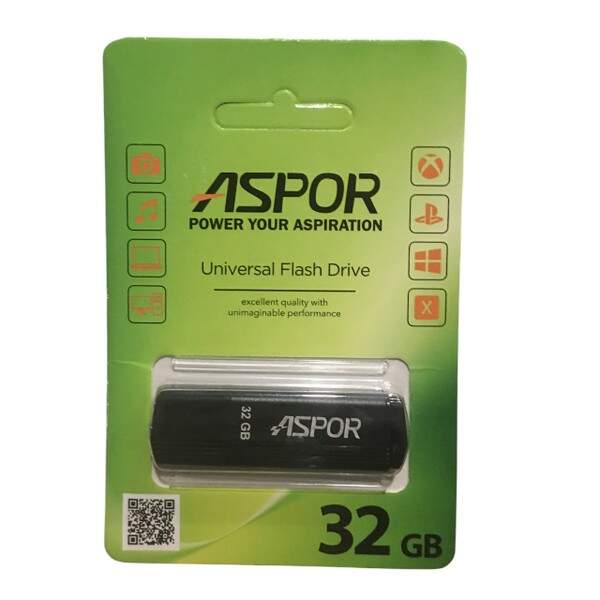 USB Flash Aspor AR121 32 GB Aspor Vega  серія 105 black (шт.)