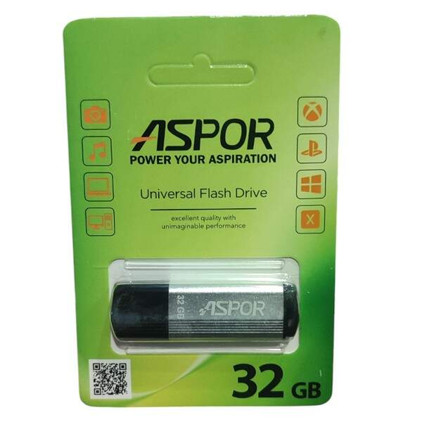 USB Flash Aspor AR121 32 GB Aspor Vega  серія 105 silver (шт.)