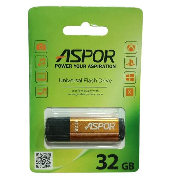 USB Flash Aspor AR121 32 GB Aspor Vega золотий (шт.)