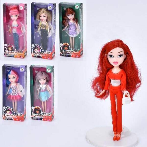 Лялька LK1435-3 (96шт) 23см, сумка, 6 видів, в кор-ці, 10,5-26,5-5,5см (шт.)