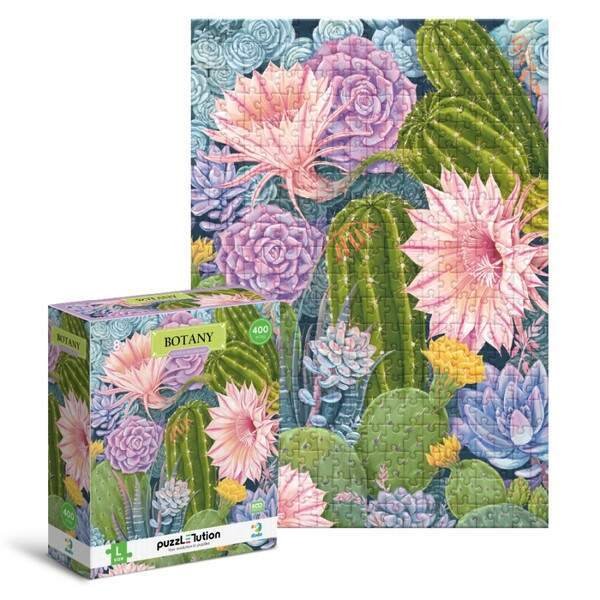 300613 Пазл Easy-L «Ботаніка. Кактуси та сукуленти» 400 елементів 300613 (шт.)