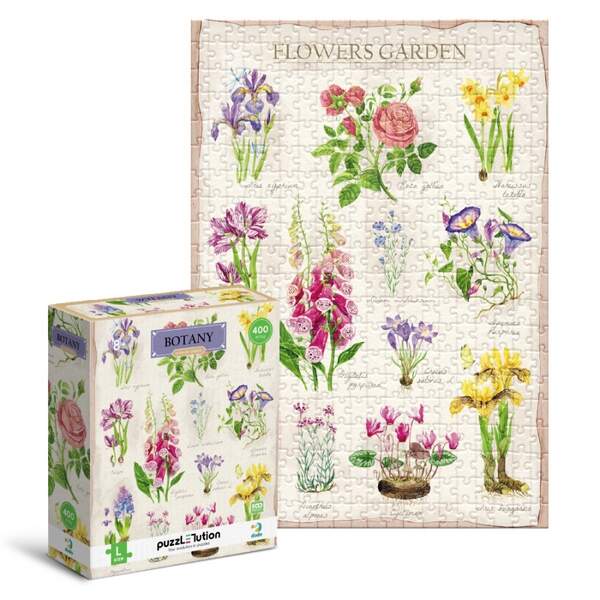 300614 Пазл Easy-L «Ботаніка. Квітковий сад» 400 елементів 300614 (шт.)