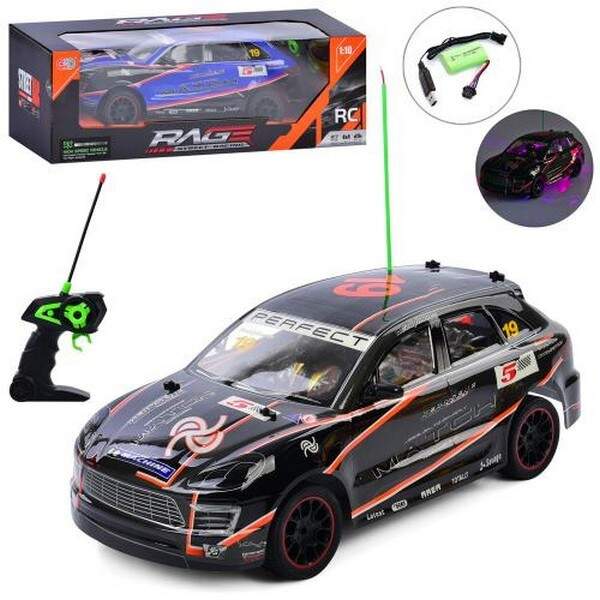 Машина ESD998-45 (8шт) р/к, акум, 44см, 1:10, світло, корпус не б'ється, гумові колеса, USBзарядне, (шт.)