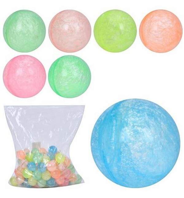 Стрибун MS 4006-5 (600шт) 32мм, мікс кольорів, упаковка 100шт у пакеті (шт.)