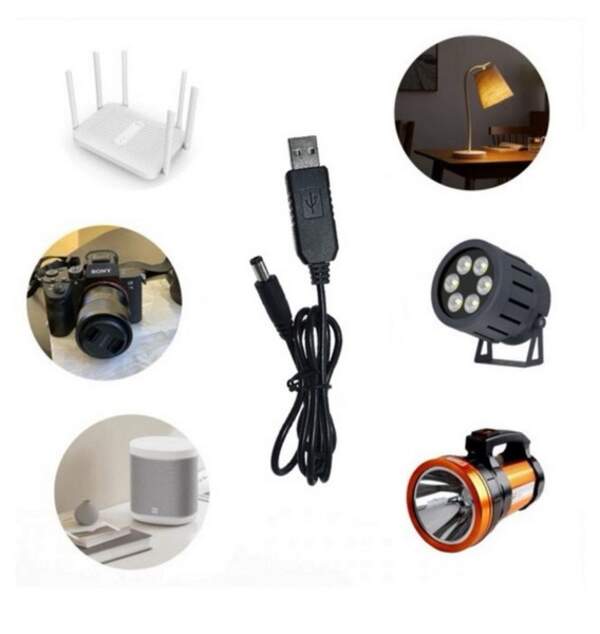 Кабель USB - 5.5  до роутера - 12V (шт.)