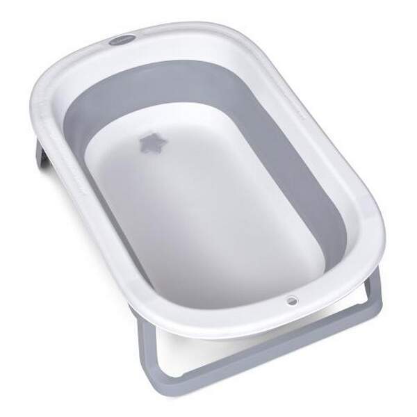 Ванночка ME 1152 BASIC Gray (1шт) дитяча, силікон, складана, 78*49*20, сірий (шт.)