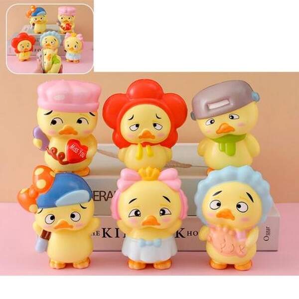 Iграшка MS 4359 (96шт) 11см, каченя, сквіші, антистрес, аромат, 6 видів, у пакеті, 11-11-5см (шт.)