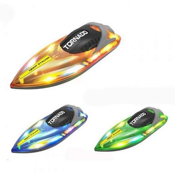 Катер HJ819 (12шт) р/к2,4G, акум, 26см, світло, USBзарядне, 3 кольори, в кор-ці, 28-20-8,5см (шт.)