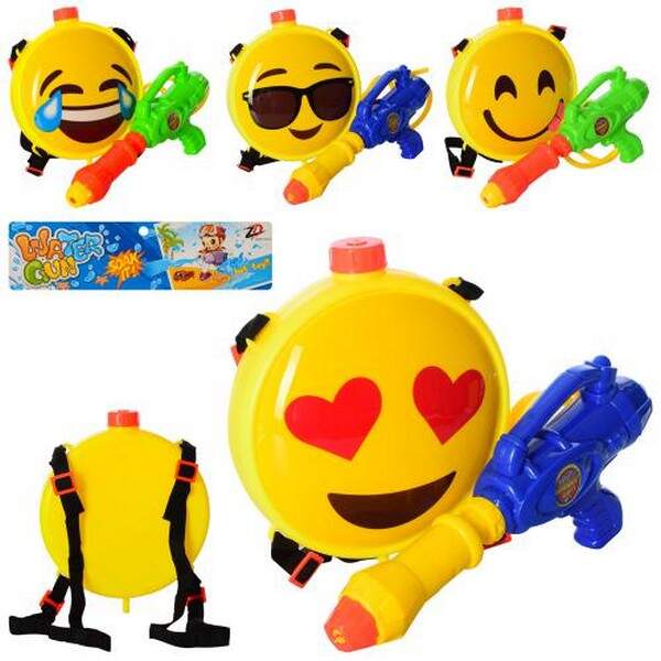 Водяной автомат MR 0430 (24шт) 33см, помпа,с баллоном на плечи25,5см,4вида,в кульке,30-47-6см (шт.)