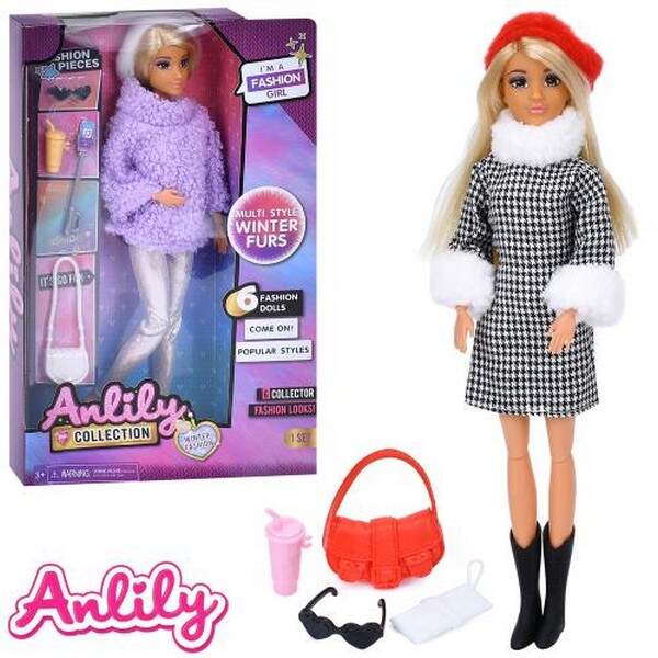 Лялька 616356-58 (36шт) 30см, шарнірна, аксесуари, 2 види, в кор-ці, 20-32-5см (шт.)