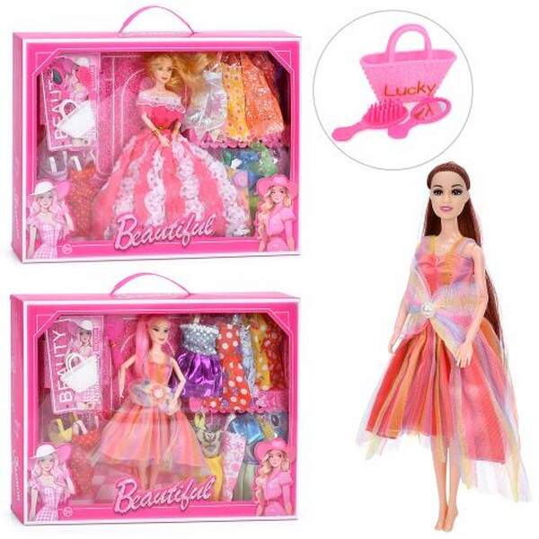 Лялька з вбранням RM113-16-19 (32шт) 29см, шарнірна, плаття, аксесуари, 3 види, в кор-ці, 42-32,5-5, (шт.)