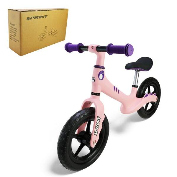 Велобіг арт. BB2509 (1шт)   нейлон, колеса 12 дюймів EVA, рожевий (шт.)