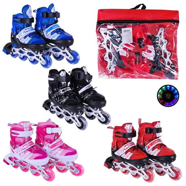 Роликові ковзани арт. RL25501 (6шт)  розмір S (30-33) колеса PVC (шт.)