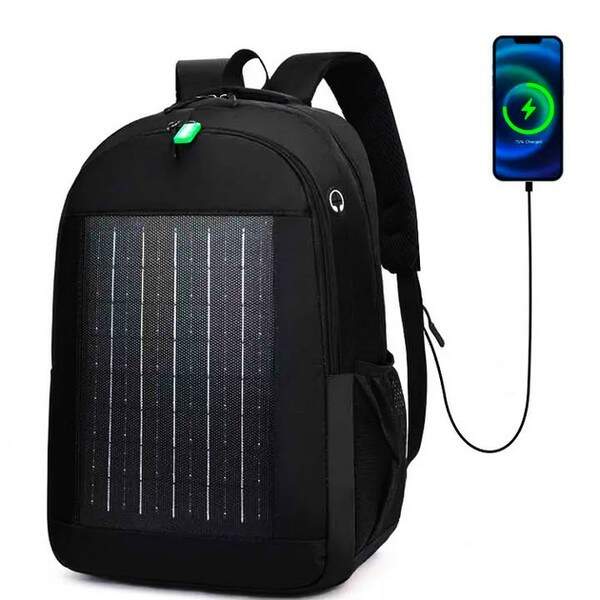 Рюкзак із вбудованою сонячною батареєю 10w usb (30) 9955 (шт.)