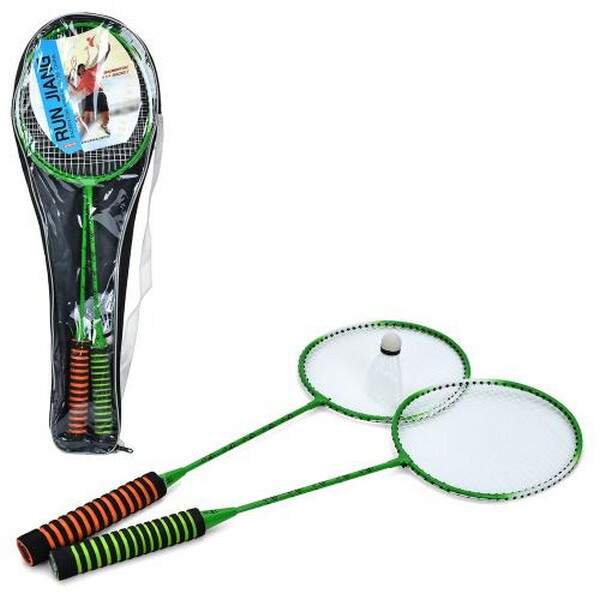 Бадмінтон MS 4507 (25шт) 65,5см, волан, у чохлі, 22-68-3см (шт.)