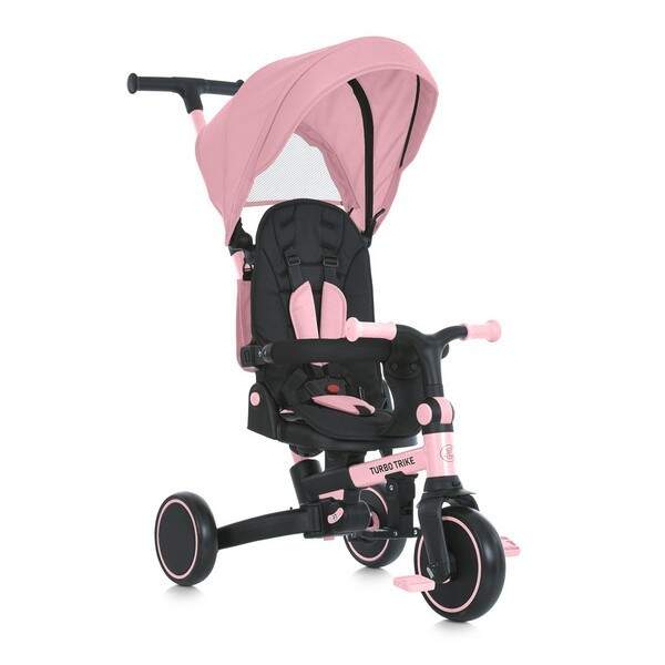 Велосипед MT 1036 pink (1шт) 3 кол.EVA (8/7),алюм.рама,поворот,складн.,рожевий (шт.)