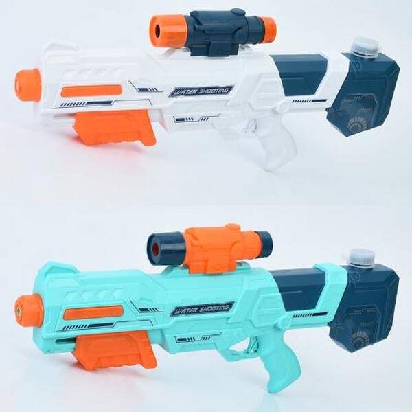 Водяний бластер ST201A (48шт) 50см, помпа, 2 кольори, у пакеті, 23-59-5см (шт.)