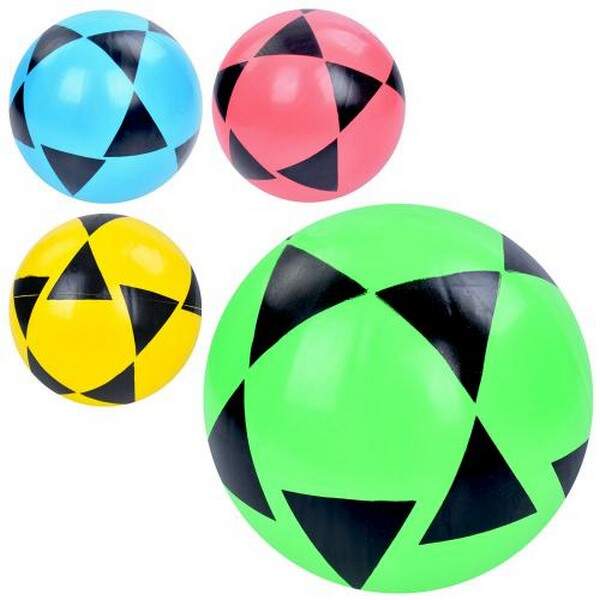 М'яч дитячий MS 3722 (240шт) 9 дюймів, малюнок, ПВХ, 57-62г, 4кольори, у пакеті (шт.)