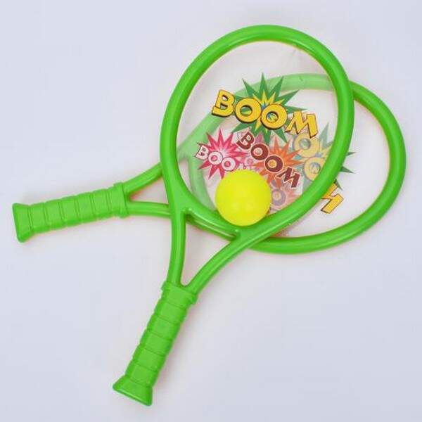 Ракетка MR 1207 (84шт) дитяча 2шт, 31см, м'ячик, у пакеті, 18,5-40-4см (шт.)