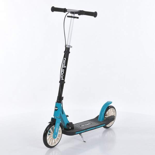 Самокат SR2-090-M (1шт) метал+пластик, 2 колеса ПУ 195мм, підніжка 33-13,5см(антиковзне покриття), к (шт.)