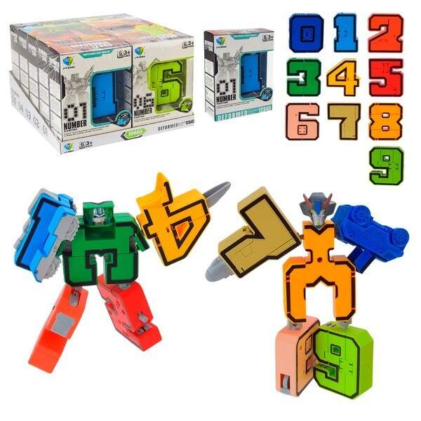 Робот арт. 788-72Y (180шт) 18 диспл по 10шт 18,3*18*11,5см (шт.)