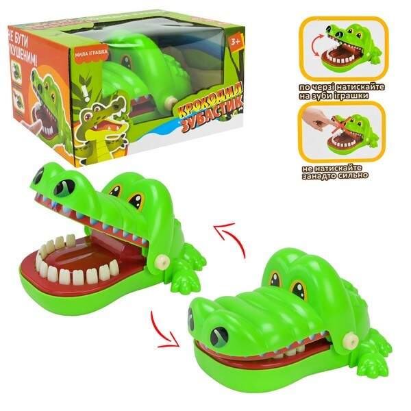 Гра "Зубастий крокодил" арт. 724-126 (72шт/2)  короб. 16,5*13*9,1см (шт.)
