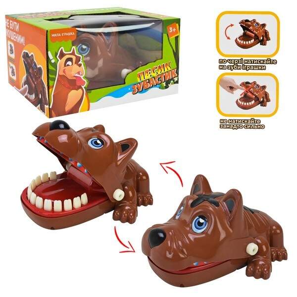 Гра "Зубастий пес" арт. PL-724-127 (72шт/2)  короб. 16,5*13*9,1см (шт.)