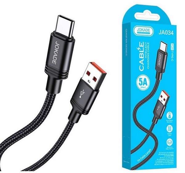 Кабель JOKADE JA034 (USB-Type-C) black (шт.)