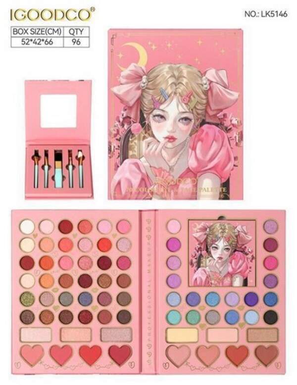 Іграшка Косметика арт. LK5146 (96шт)   палетка тіней, аксес короб. 15*20*2см (шт.)