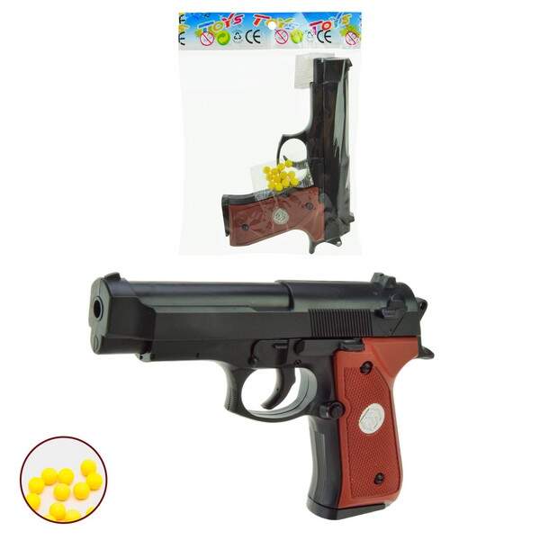 Іграшка пістолет арт. 757, кульки, у пакеті 15*11*3 см. (шт.)