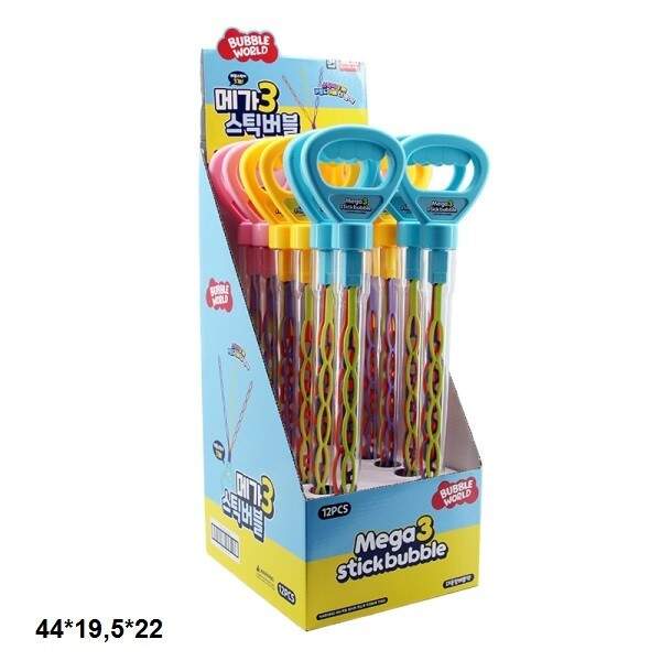 Мильні бульбашки 160мл 9009-14 розкладні,3кол.12шт.в кор.44*19,5*22 /6/72/ (шт.)