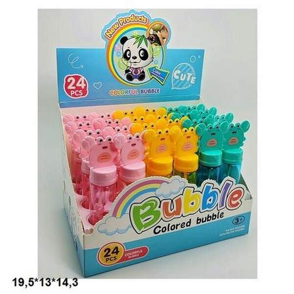 Мильні бульбашки 35мл 1518 краб 3кол.24шт.в кор.19,5*13*14,3 /18/432/ (шт.)