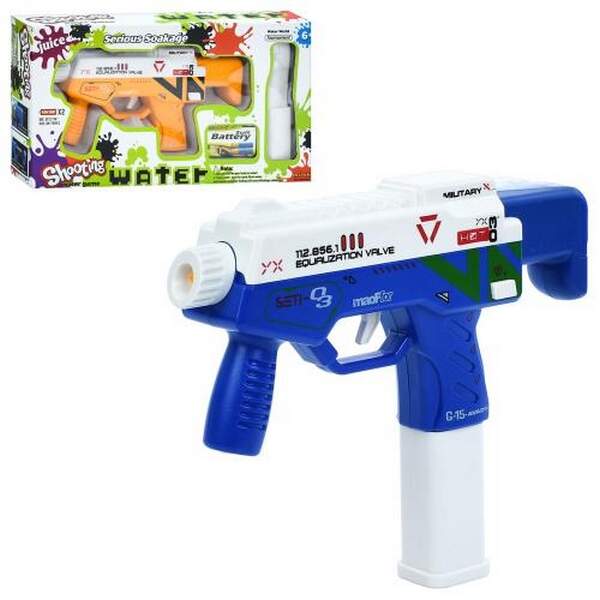 Водяний автомат T-05 (48шт) 20см, 2 кольори, на бат-ці, в кор-ці, 30-16-6см (шт.)