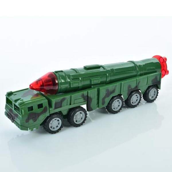 Машина 8721-1 (96шт) інерц, військова, 27,5см, рухлива деталь, у пакеті, 27,5-8-5,5см (шт.)