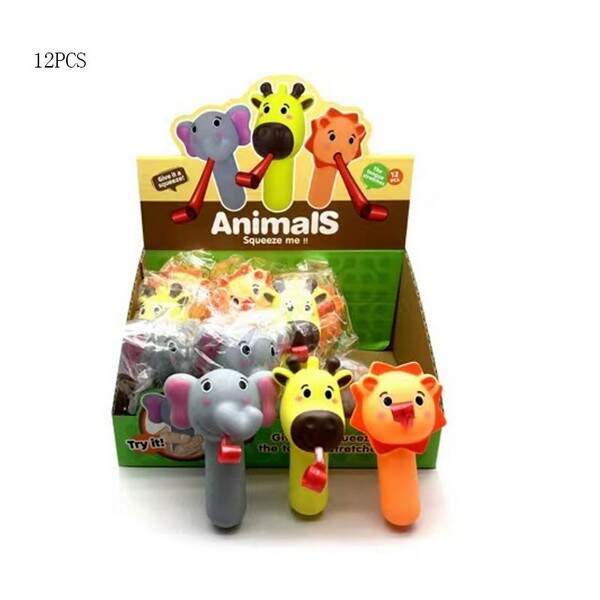 Тварини арт. LW19-119 (600шт) стисні мене,  мікс видив,  5 боксів по 12 шт, бокс  см. (шт.)