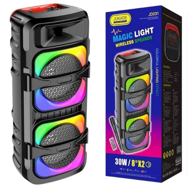 Колонки bleutooth з функціями USB, SD, MP3 JOKADE 031 (шт.)