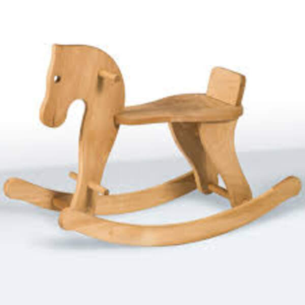 Коник-гойдалка дитячий дерев'яний (шт.)