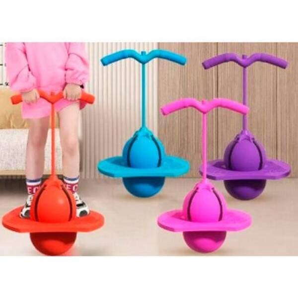 Набiр спортивний MS 4425 (6шт) Jumper, 57см, стрибаючий м'яч, платформа, насос, 4 кольори (2 - черво (шт.)