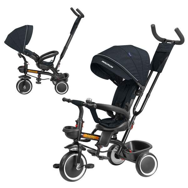 Велосипед триколісний TILLY MAGNUM T-3814 BLACK /1/ (шт.)