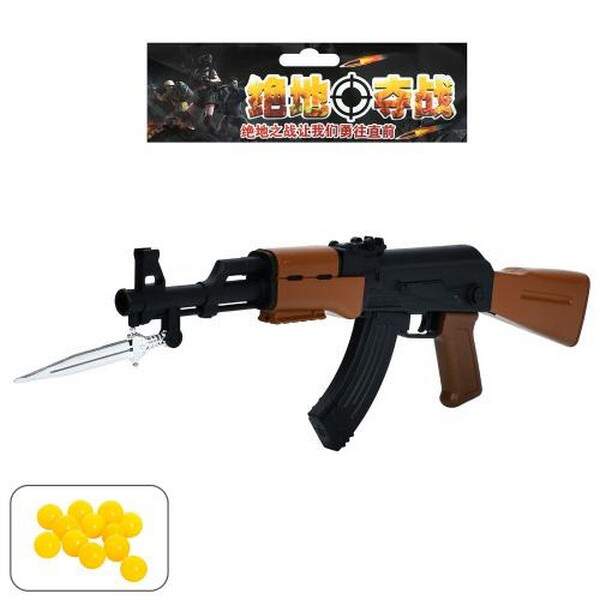 Автомат 1033-1 (72шт) 45см, пластикові кулі, у пакеті, 19-46-5см (шт.)