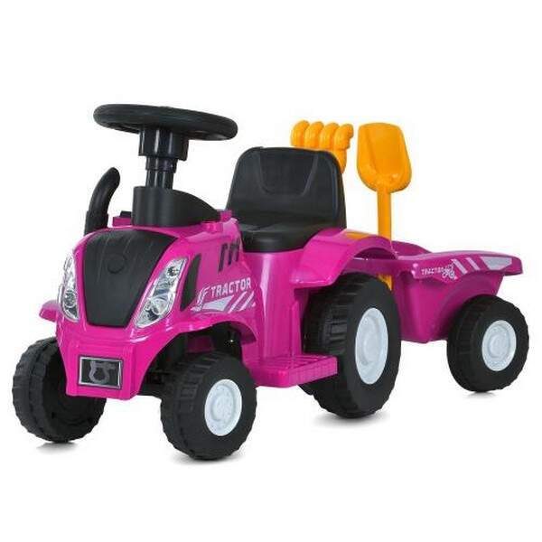 Трактор M 6153B-8 (1шт) 2-в-1(каталка-толокар з причепом), 1*6V4,5AH, 1*25W, MP3, USB, BLUETOOTH, TF (шт.)