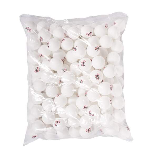 Тенісний м'ячик BT-PPS-0033Б білий 40мм, 140шт в пакеті, 10 пакетів /1400/ (шт.)