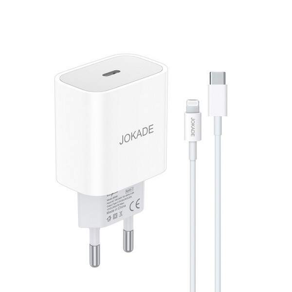 МЗП JOKADE JB069 PD27W + кабель Type-C to Lightning (шт.)