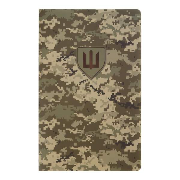 Книга записна з синтетичного каменя MILITARY, А5, 64 аркуші, клітинка, піксель BM.295190-04 (шт.)